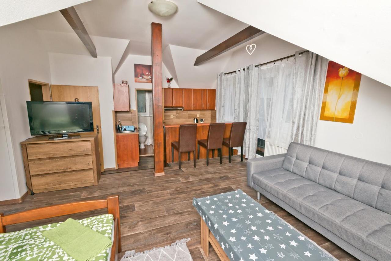 Penzion Pod Svahem Zelezna Ruda Exterior foto