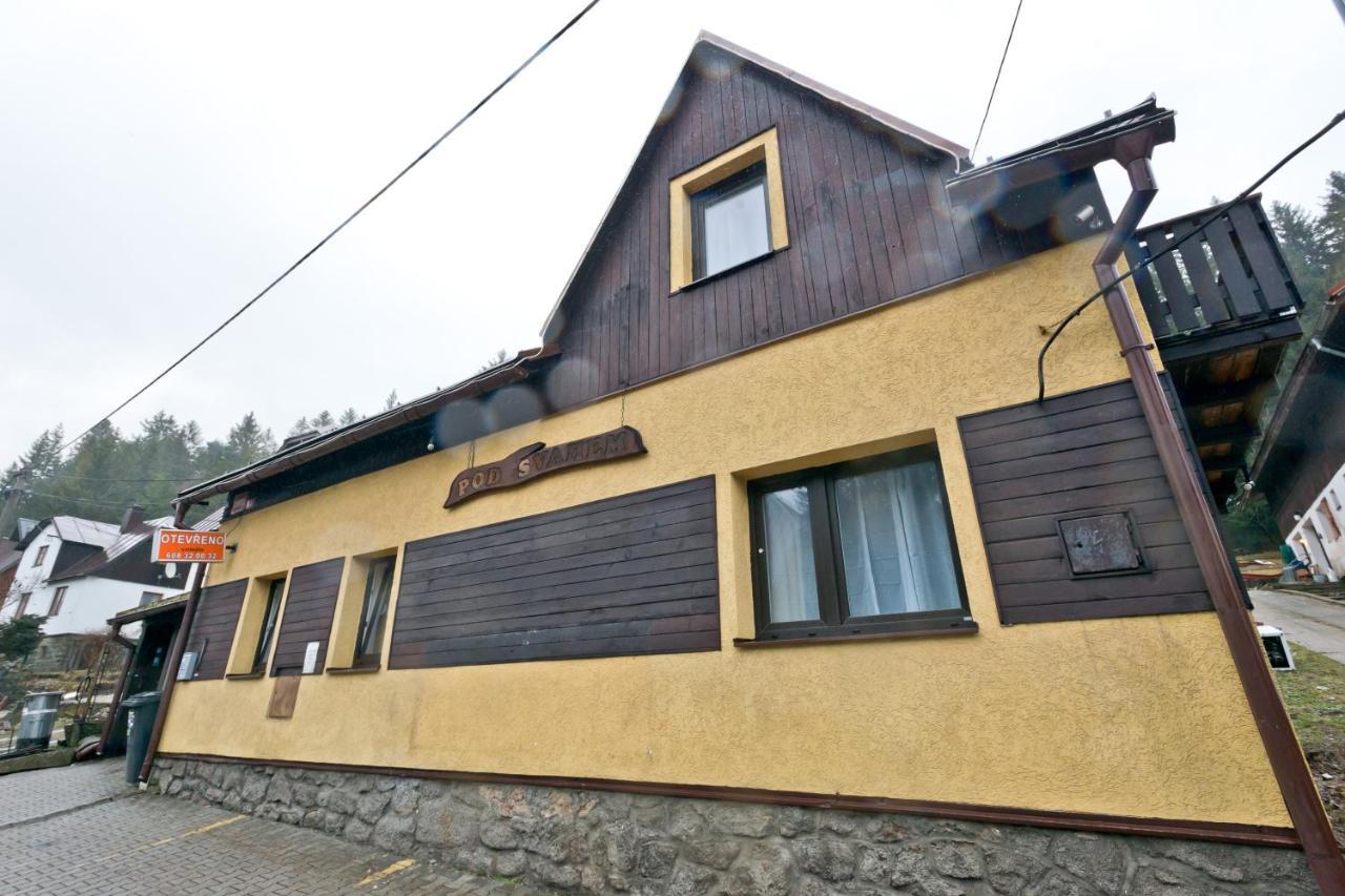 Penzion Pod Svahem Zelezna Ruda Exterior foto